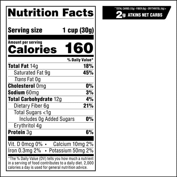 ATKINS KETO PEANUT BUTTER CUPS, NATURALLY FLAVORED, ZERO GRAMS ADDED SUGAR, GLUTEN FREE, 20 COUNT