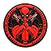 Deadpool Maximum Effort Morale Hook Patch (3.0 X 3.0-3D PVC Rubber)