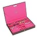 STACKERS jewellery box | chocolate brown & bright pink charm & bead bar stacker accessory