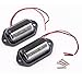 csslyzl 2Pcs 12V Trailer LED License Plate Tag Light or Convenience Courtesy Door Step Lamp Taillight for Trailer Truck SUV RV Boat