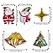 Christmas Decorations Balloon Kit 28 Pcs - Merry Christmas/Santa Claus/Xmas Tree/Snowman/Bell/Star Foil Balloon, Gold Sequin/Red Green Latex Balloon with Air Pump, Banner Gift for New Year Party Decor