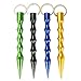 Cevinee Tactical Kubotan Survive Keychain for Women Ladies and Girls - Set of 4, Multi-color