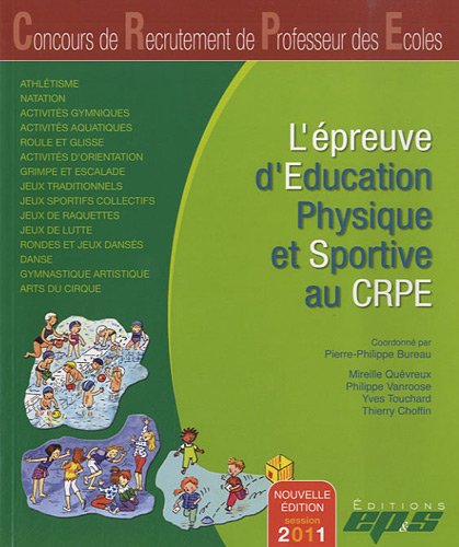 l'epreuve d'education physique et sportive au crpe nouvelle edition by (Paperback)
