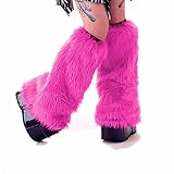 Pawstar Furry Leg Warmers High Quality Made in USA Boot Covers Fluffies