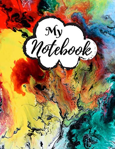 My Notebook: Family Meal Planner Notebook - 120 Pages - Large (8.5 x 11 inches) - Premium Painting Cover (Vol.14)