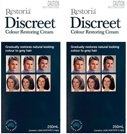 2 BOXES of Restoria Discreet Colour Restoring Cream 250ml by Fleurz