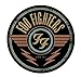C&D Visionary Foo Fighters Logo Sticker Novelty, Red
