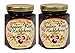 Shadow River Wild Huckleberry Gourmet Jam 8 oz Jar (Pack of 2)