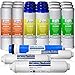 iSpring F22-75 NSF Certified 3-Year Replacement Filter Pack, For Standard 5-Stage RO Systems, Reduces PFAS, Chlorine, Bad Taste & Odor, 22 Pieces