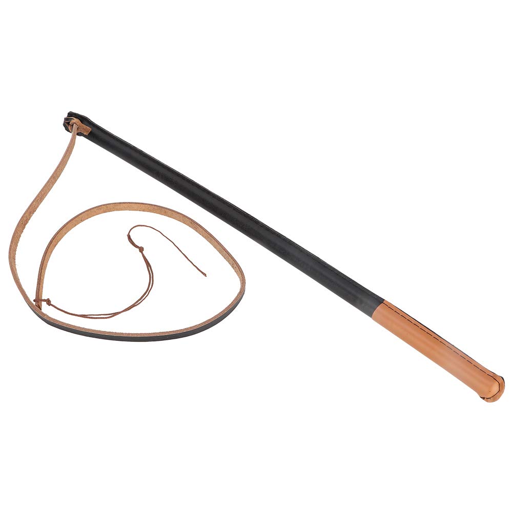 EVTSCAN Dog Training Whip Leather, Interactive Toy, Protect Pet Leashes For Medium Large Dog, Dog Exercise Equipment