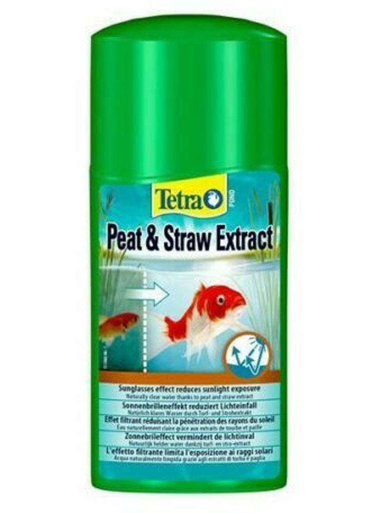 Tetra Pond Peat and Straw Extract Water Treatment for Naturally Clear Water 250 ml