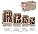 Vercord Felt Purse Handbag Pocketbook Tote Insert Organizer Bag Shaper In Bag Multi-Pockets Cream Beige Large