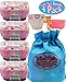 Baby Secrets Series 2 Surprise Babies Gift Set Party Bundle with Bonus Matty's Toy Stop Storage Bag - 4 Pack (Assorted)