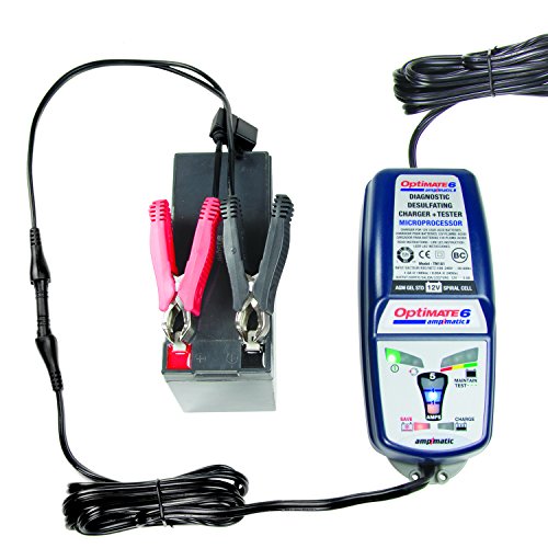 OptiMATE 6 Ampmatic, TM-181, 9-step 12V 5A Battery Saving charger-tester-maintainer - Thumbnail 2