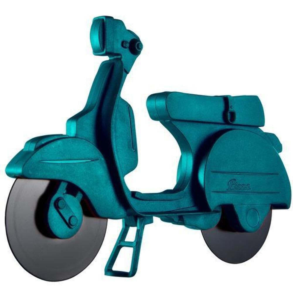Eddingtons Blue Lambretta Scooter Pizza Cutter