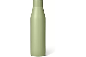 �鶹�� Basics Insulated Stainless Steel Water Bottle, Leak-Proof, Double-Wall, 591 mL, BPA-Free, Olive