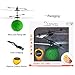 Slepwel UFO Flying Ball Magic led Light with Remote (Green)