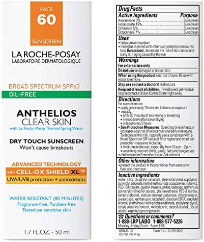 la roche posay sunscreen oil