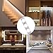 Vanity Lights,Hollywood Lights 4-FQ Makeup Strip Lights Vanity Mirror Lights Kit 9.8FT Makeup Lights Stick on Touch Dimmer White 60 Led Module Lights Plug in Led Lights for Mirror Vanity Table
