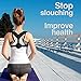 TOMIYA Figure 8 Posture Corrector Back and Shoulder Support Brace for Women & Men, Helps to Improve Posture, Prevent Slouching and Relieve Pain