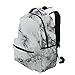 ZZKKO Black and White Marble Art Boys Girls School Computer Backpacks Book Bag Travel Hiking Camping Daypack