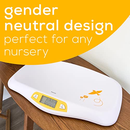 Beurer BY80 Digital Baby Scale, Infant Scale for Weighing in Pounds