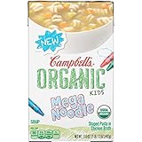 Campbell's Organic Kids Soup, Mega Noodle, 17 Ounce (Pack of 8)