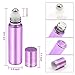 Mavogel , Pack of 24, 10 ml Glass Roller Bottles with Stainless Steel Roller Balls for Essential Oil-- Include 6 Extra Roller ball, 30 Peices Stickers, Essential Oils Opener, 3ml Dropper