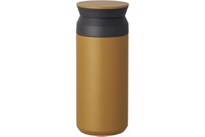 KINTO 20947 Travel Tumbler, 16.9 fl oz (500 ml), Coyote, Vacuum Double Wall Construction, Heat and Cold Retention
