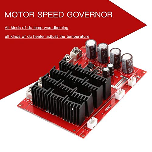 Smartlove1P 60A10-50V 60A DC Motor Speed Control PWM HHO RC Controller 12V 24V 48V 3000W MAX RC Controller Durable Brush Motor