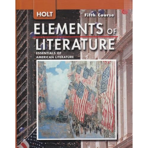 Elements Of Literature Amazon Com