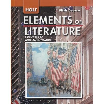 Holt Elements of Literature: American Literature Kuwait Ubuy