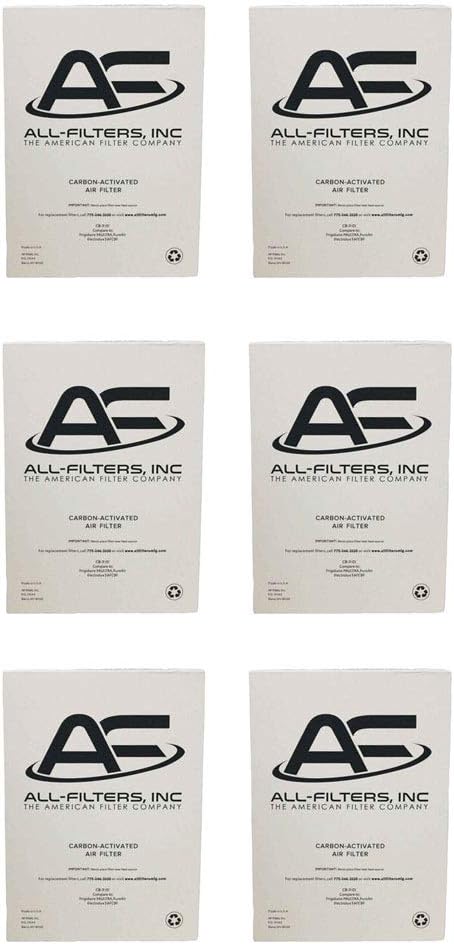 AF PAULTRA Refrigerator Air Filter fits Frigidaire and Electrolux EAFCBF 6-Pack