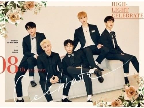 Highlight - [Celebrate] 2nd Mini Album A Ver CD+Photocard+Booklet+Message Card K-POP SEALED