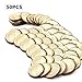 Fuhaieec Wood Slices 50pcs 2.8-3.2