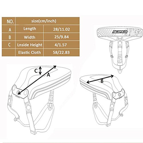 Eine-Shop Riding Neck Motorcycle Cycling Protector Motocross Neck Brace-28254cm