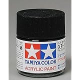 Tamiya America, Inc Acrylic XF1 Flat Black, TAM81301