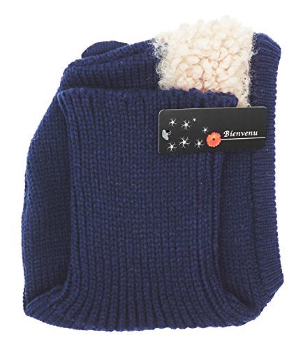 image for Bienvenu Children Boys Girls Knitted Oversized Hat Dog Woolen Ear Infi