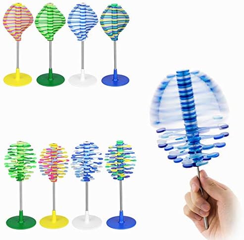 Education Toy Revolving Lollipop Creative Decompression Art Lollipopter Helicone Children's Toys Desk Decor - 1pcs - Random Color