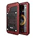 Beasyjoy for iPhone X iPhone 10 Metal Case Heavy Duty Aluminum Cover Waterproof with Screen Full Body Protector Shockproof Tough Rugged Durable Military Grade for Sports 5.8 inch, Red