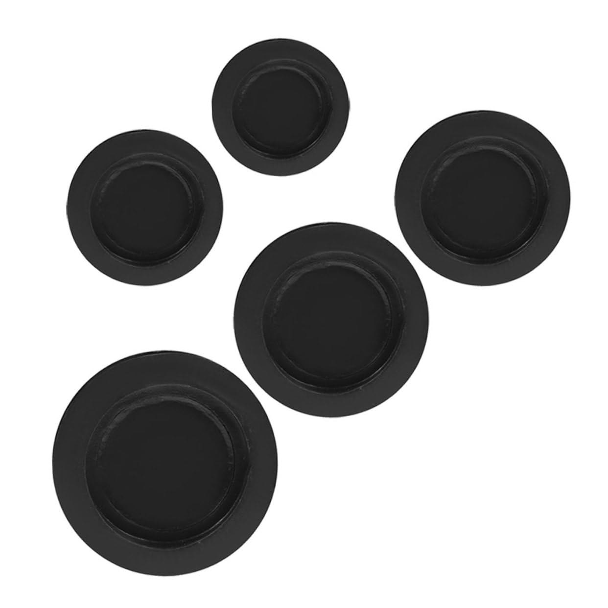 BCOATH 5Pcs Rubber Piggy Bank Plugs Stoppers for Saving Box Rubber Plugs for Piggy Bank for Sealing and Closure Prevents Coin Spillage for Savings