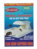 Springstar S103 Biocare Flea Trap Capture Pads, 2 Packs of 3 Pads Per Box, Total 6 Pads