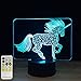 easuntec Night Light Unicorn 3D Night Light 7 Colors Change with Remote Night Lights for Kids Room Decor for Kids (Unicorn)