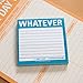 Knock Knock Sticky Note Pad, Whatever