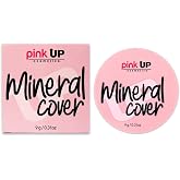 Pink Up | Mineral Cover |Compact Powder | Matte velvety finish | Long-lasting oil control | Makeup | Setting powder | Lightweight pressed formula | Beige shade | Model PKM300