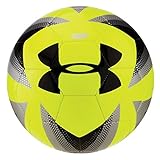 Under Armour Desafio 395 Soccer Ball, Hi-Viz Yellow/Silver, Size 3