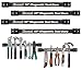 Escest Magnetic Tool Holder Organizer Racks, 12