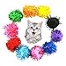 TECH-P® 50 Pack 2 Inch Glitter Poms Poms Sparkle Balls Pet Cat Toy Balls Christmas Holiday Party Decorations--Assorted