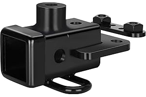 PULAIM 3 Trailer Hitch for Dodge Ram 1500 Receiver (2019-2024)，2-Inch Tow Receiver，13419 Trailer Rear Bumper with Bolts,Black Rust Resistant Powder Coating.
