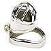 YiFeng Stainless Steel Male Chastity Cage Device Belt Restraint Men Bondage Fetish ZCS144 (45mm Ring)